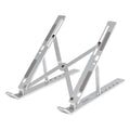 Foldable aluminum laptop stand