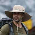 UPF 50+ Wide-Brim Boonie Fishing Hat