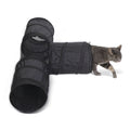 Collapsible 3-way cat tunnel