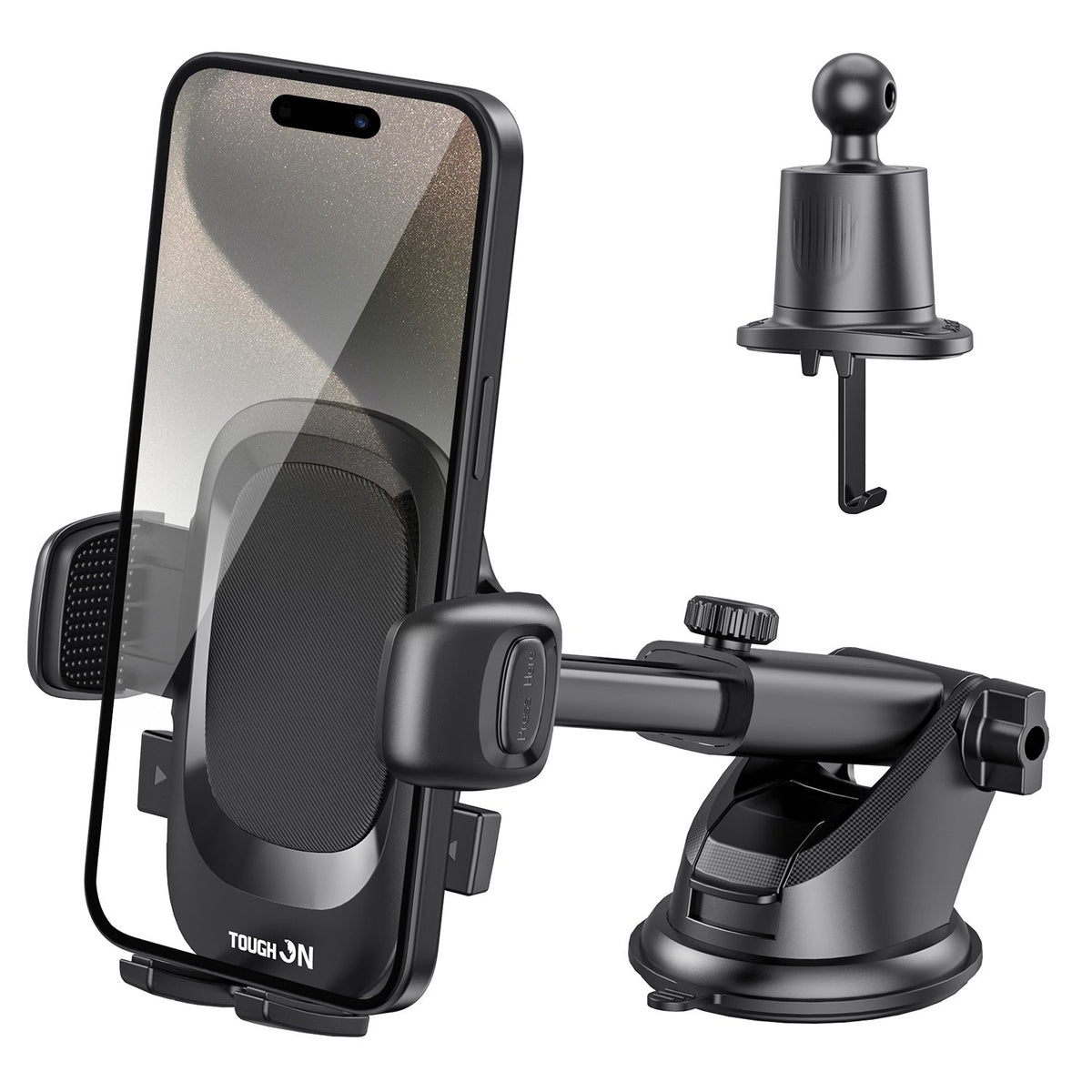Suction Dash and Vent Phone Mount