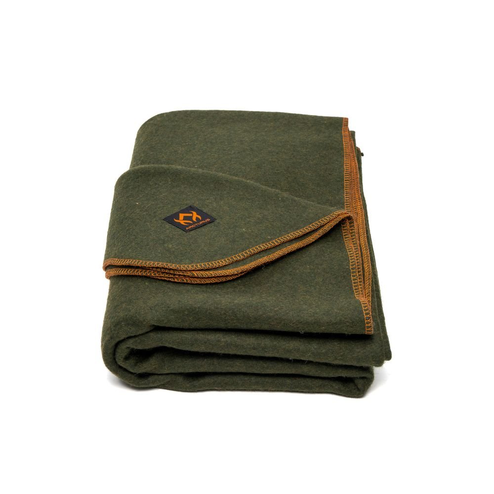 Wool-Blend Camp Blanket