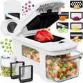 Vegetable chopper and spiralizer