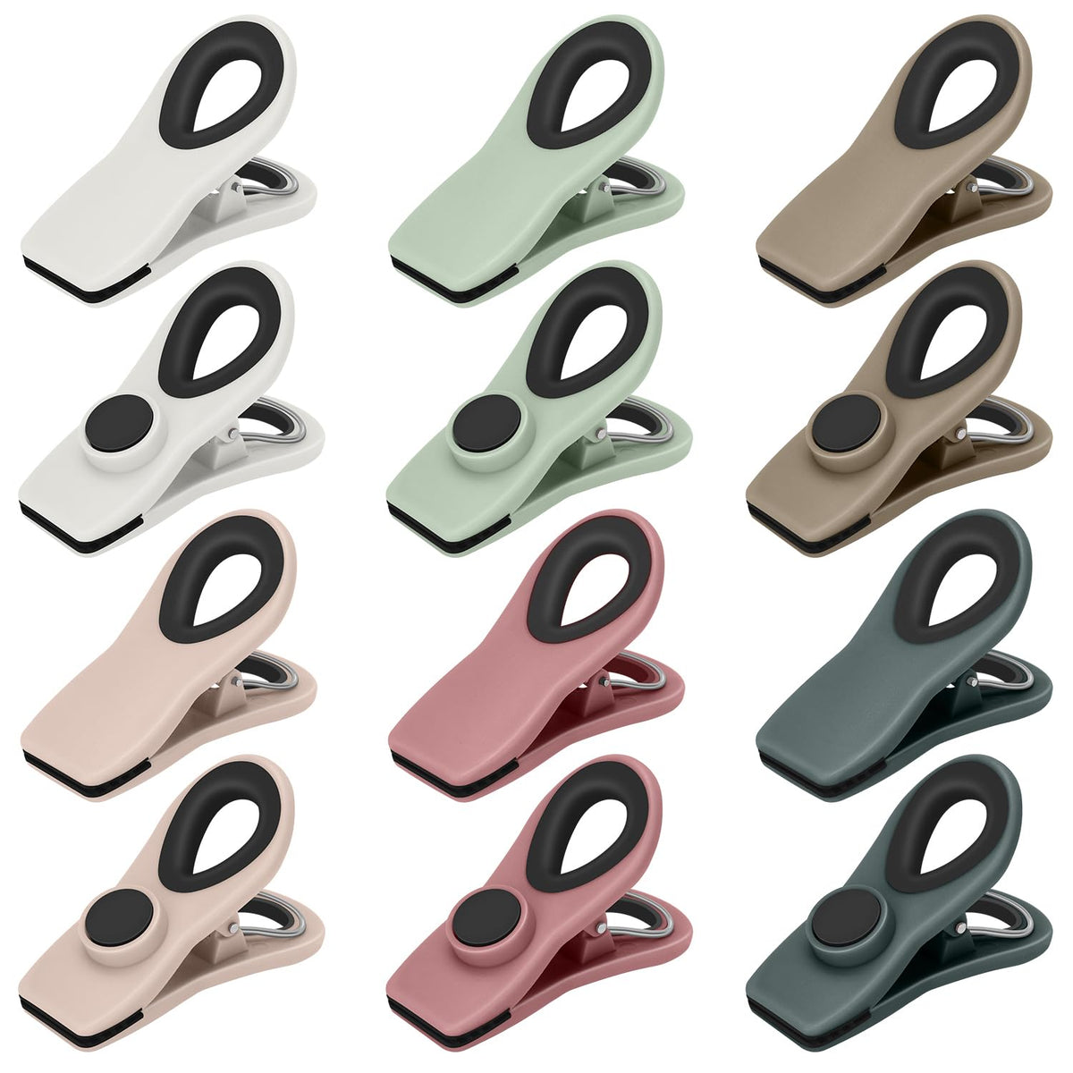 Magnetic Chip and Bag Clips 12pk