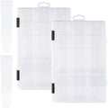 Clear Tackle Box with Dividers