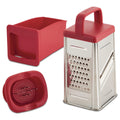 Box grater with storage container
