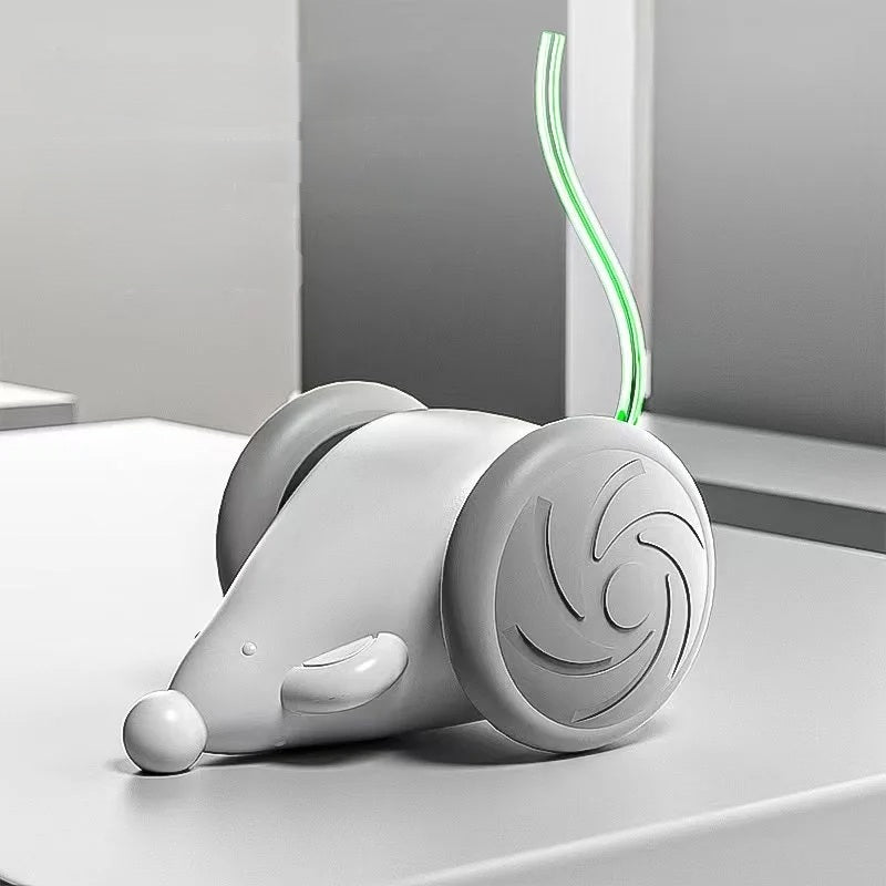 Motion-Sensor Rolling Mouse Cat Toy (battery-rules)