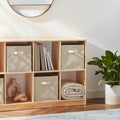 Fabric Storage Cubes 6pk