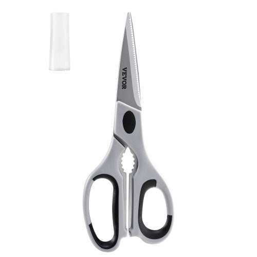Kitchen shears with protective sheath