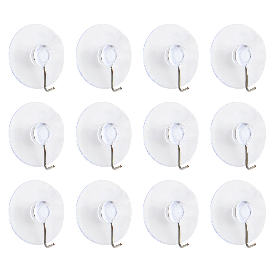 Suction-Cup Hooks 12pk