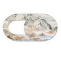 Sliding webcam privacy covers